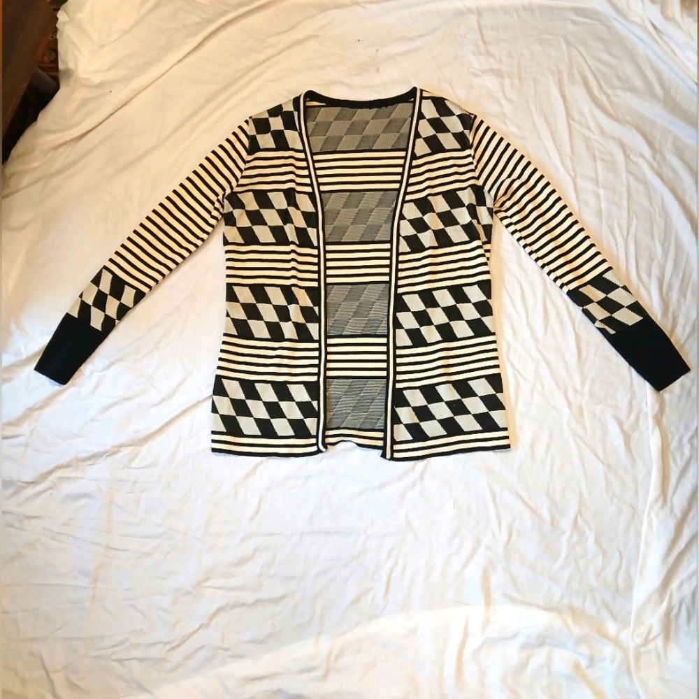 Vintage cardigan- synthetic, small